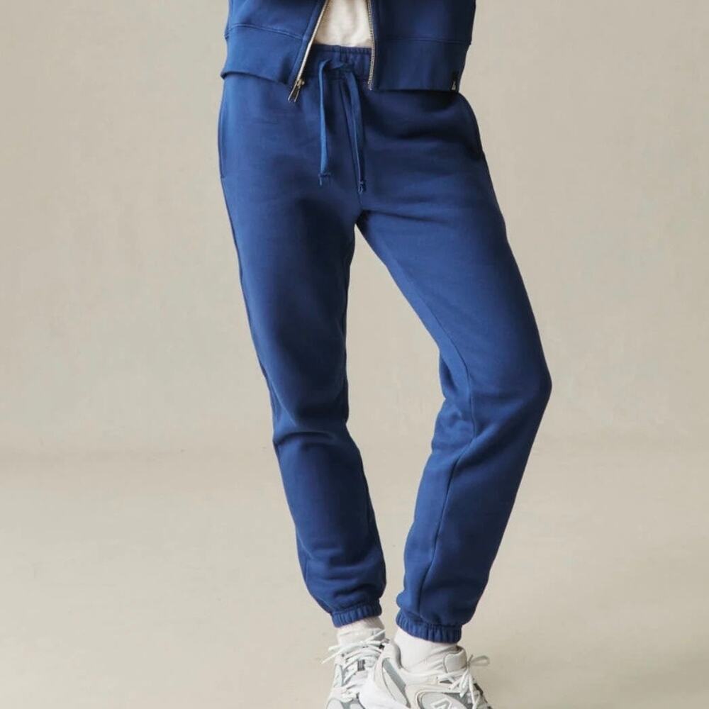 American Giant Classic Sweatpant Women's Small Navy Joggers 100% Cotton USA